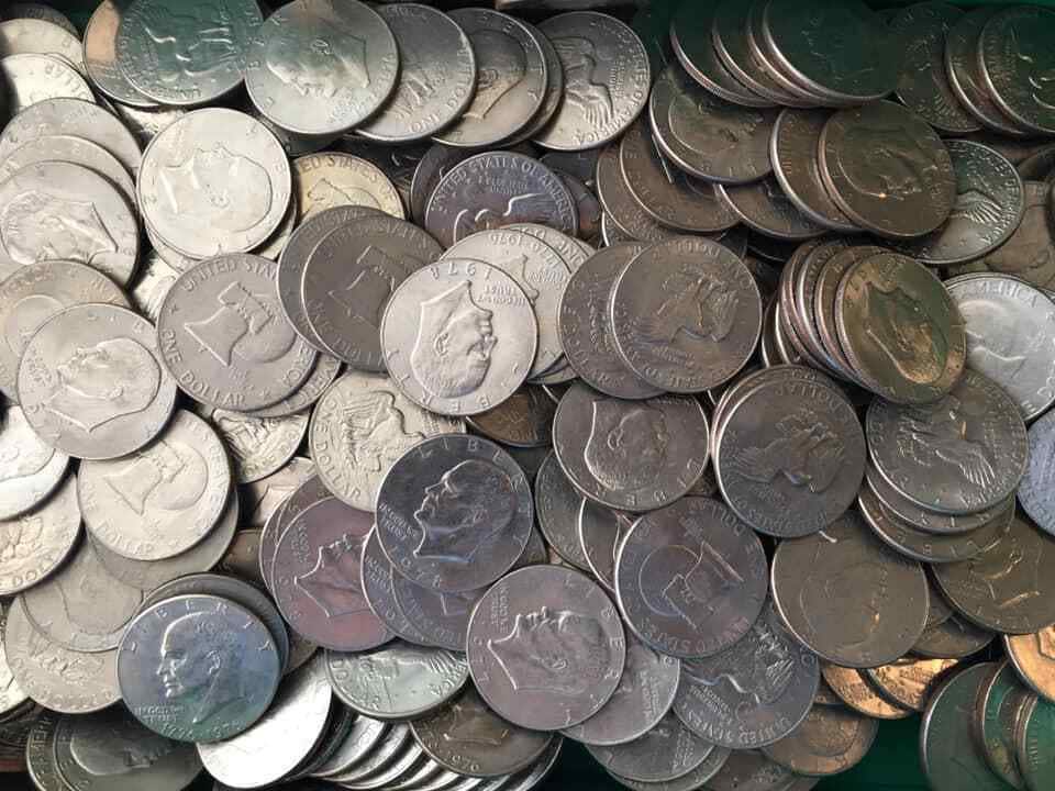 Eisenhower "Ike" Large U.S. Dollar Coins—Full Rolls (20) w/ Purchase Options (Read for Details)!