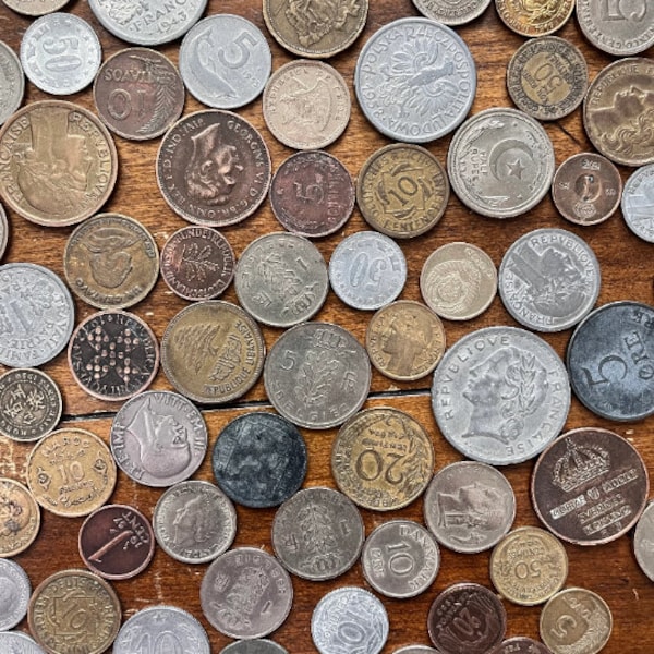 12 Unique 60+ Year Old Coin Set (Shipping Included!)