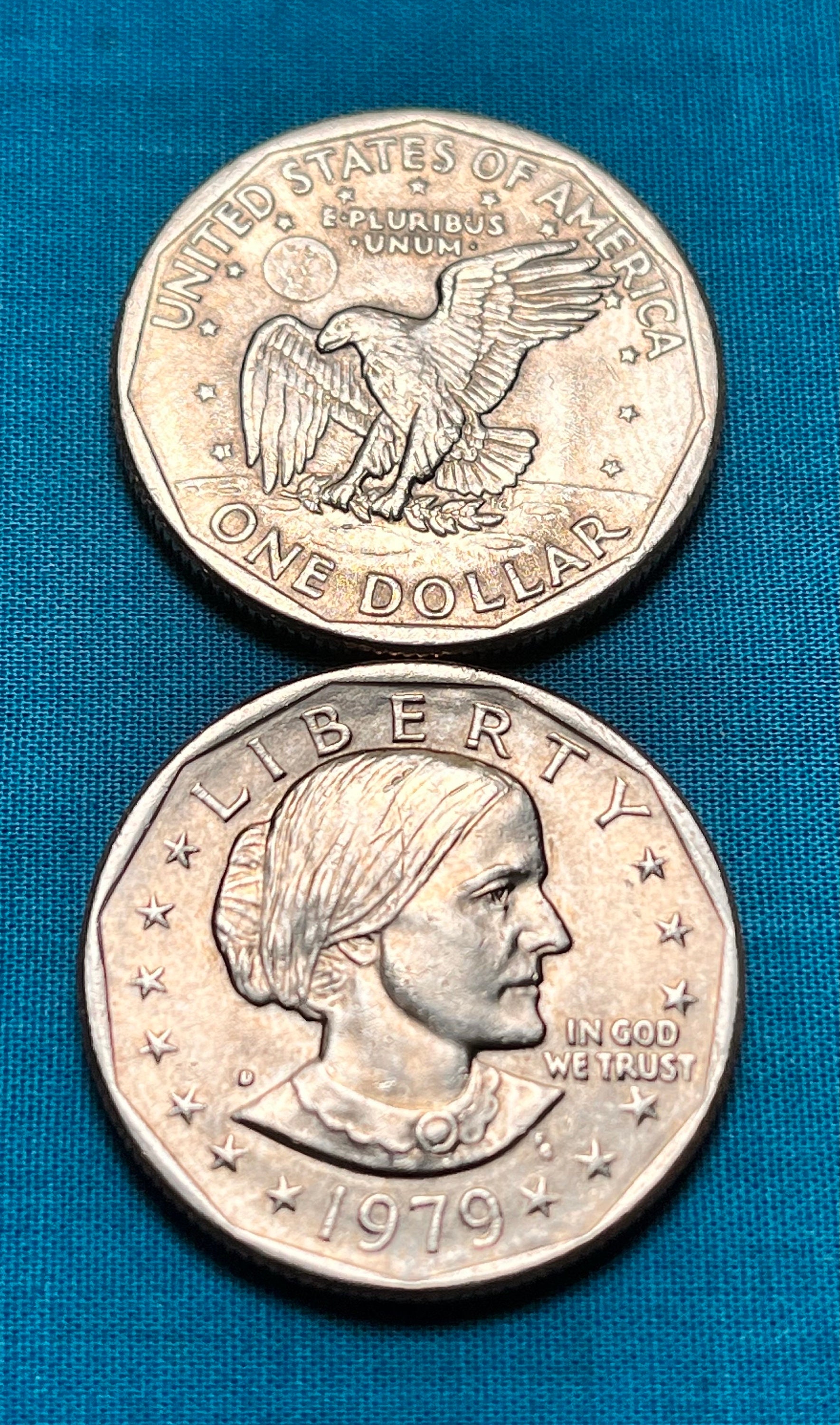 One First Year (1979) Issue (about) UNCIRCULATED Susan B Anthony US Dollar  Coin (or Alternative 1980 Upgrade)—shipping Included! - Etsy