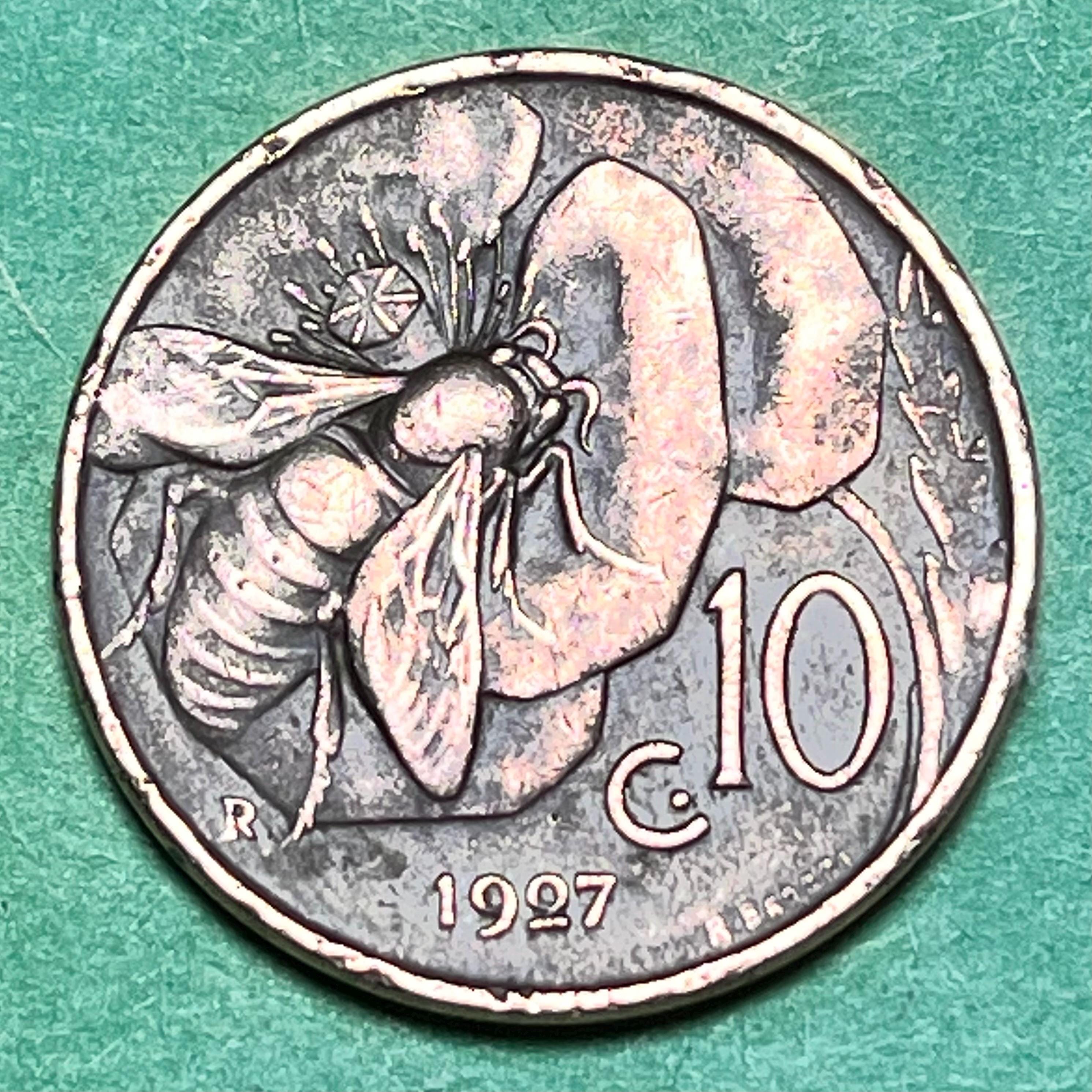 Italian 10 cent coin - Etsy 日本