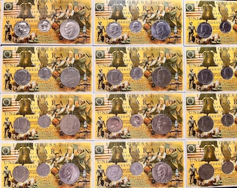 U.S. Bicentennial (1776-1976) 3 Coin Set with Jefferson Banknote UPGRADE Option (see description)!