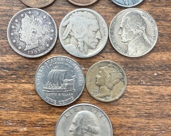 米国コイン 15 枚セット (シルバーおよび複数のアップグレード