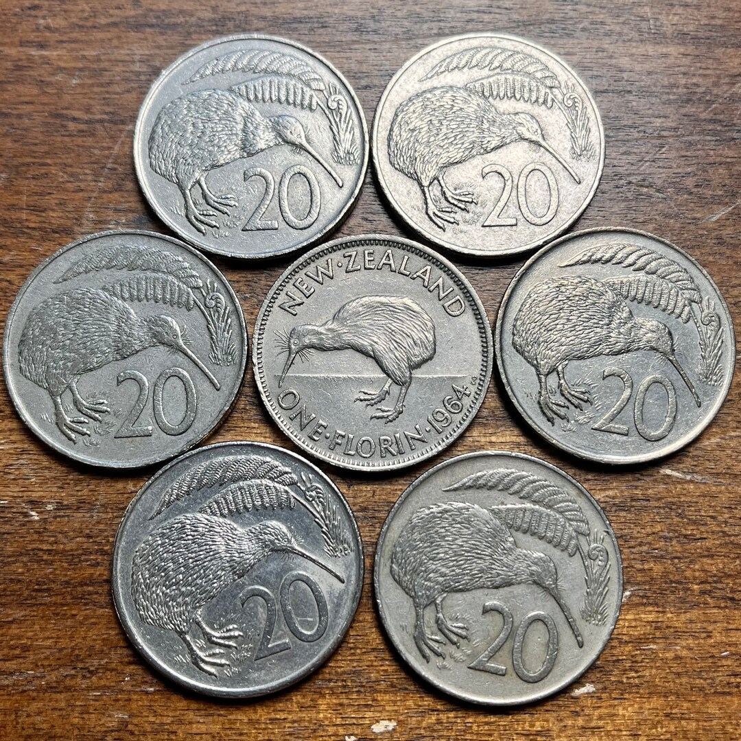 Rare New Zealand Flightless Bird Coins 7limited Availability/shipping Rare New Zealand Flightless Bird Coins 7limited Availability/shipping
