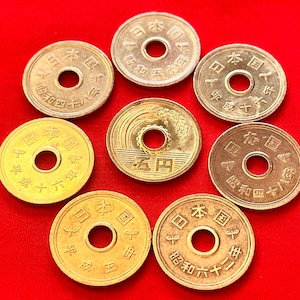 Old Japanese Yen Coins (Choose How Many)—Limited Availability/Shipping Included!