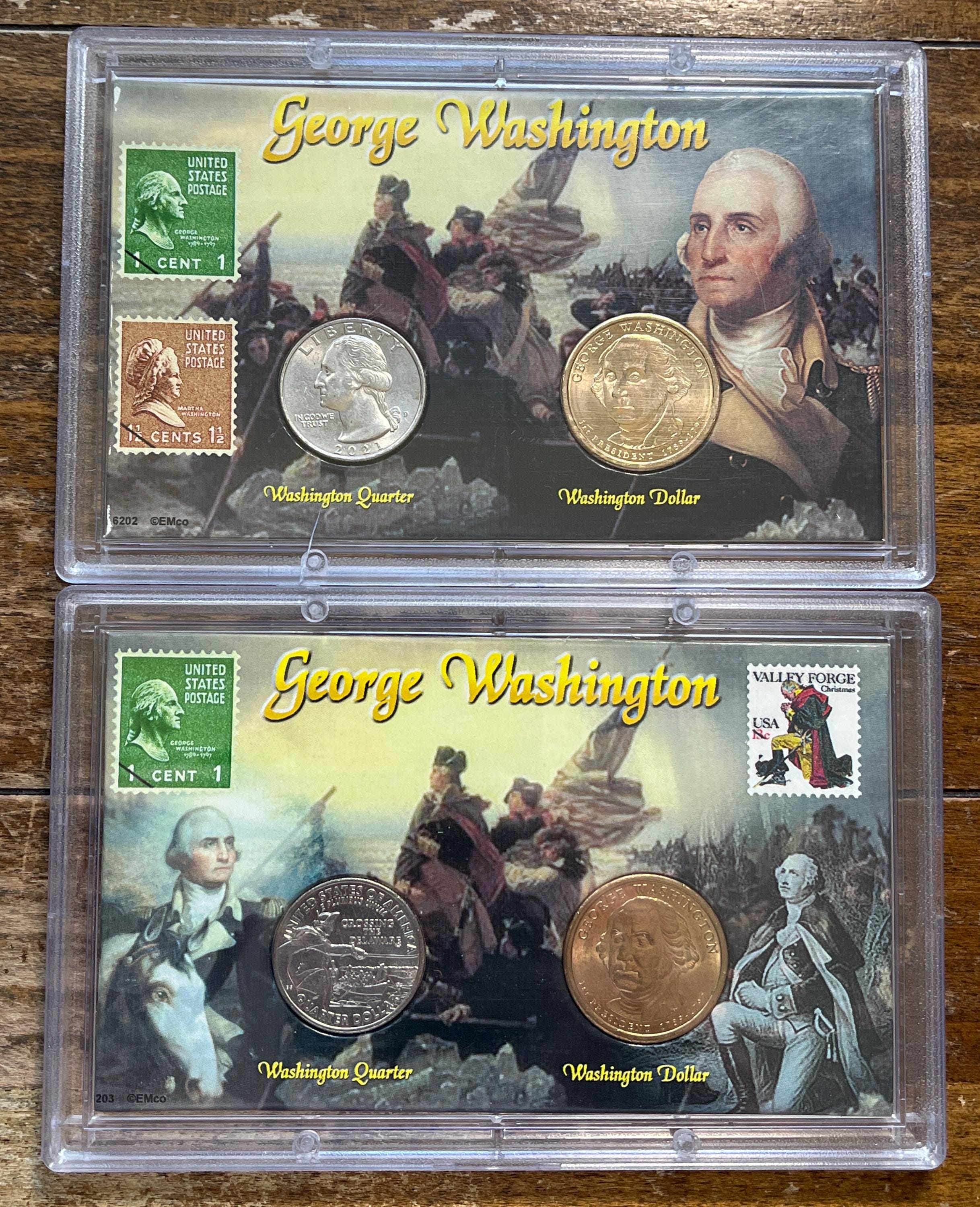 George washington dollar coin - Etsy 日本