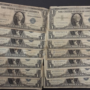 1935/1957 Washington Silver Certificates—Not for Circulation—w/ Free Shipping!