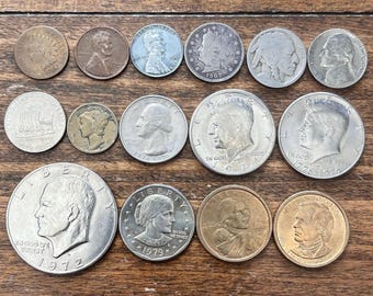 U.S. Coin 15 Coin Value Set with SILVER and Multiple Upgrade Options—Read for Details!