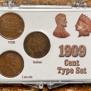 One cent 1909 vdb - Etsy 日本