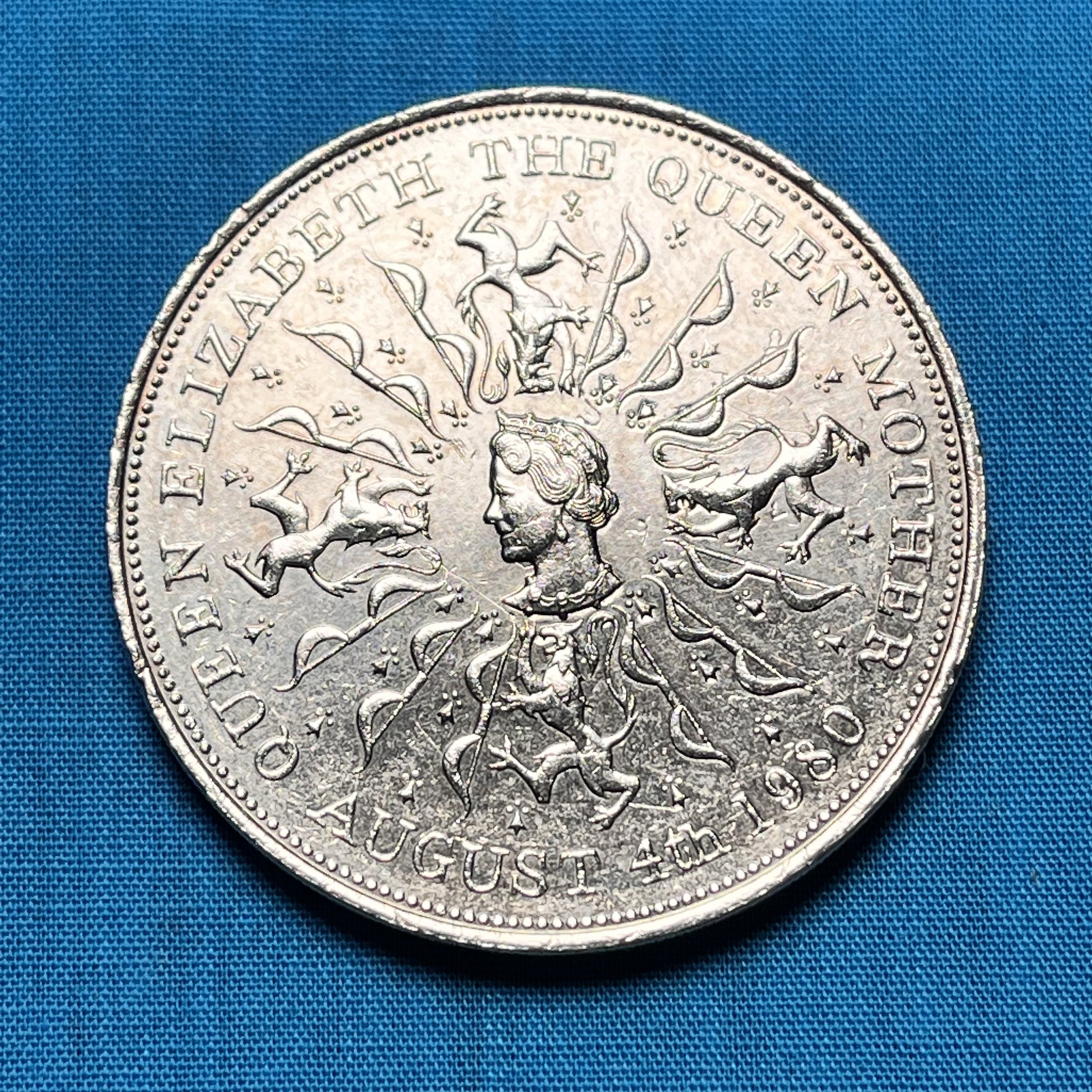 The Queen Mother's 80th Birthday Commemorative, High Grade 1980