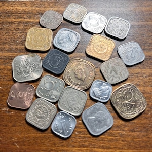 RARE Square Coins—5/8/10 Unique (Shipping Included)!