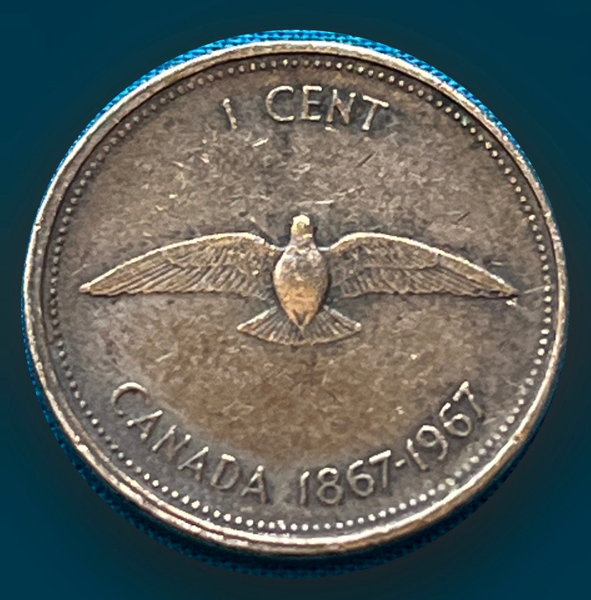 10 Canadian Coronation Centennial Commemorative (single Year Issue