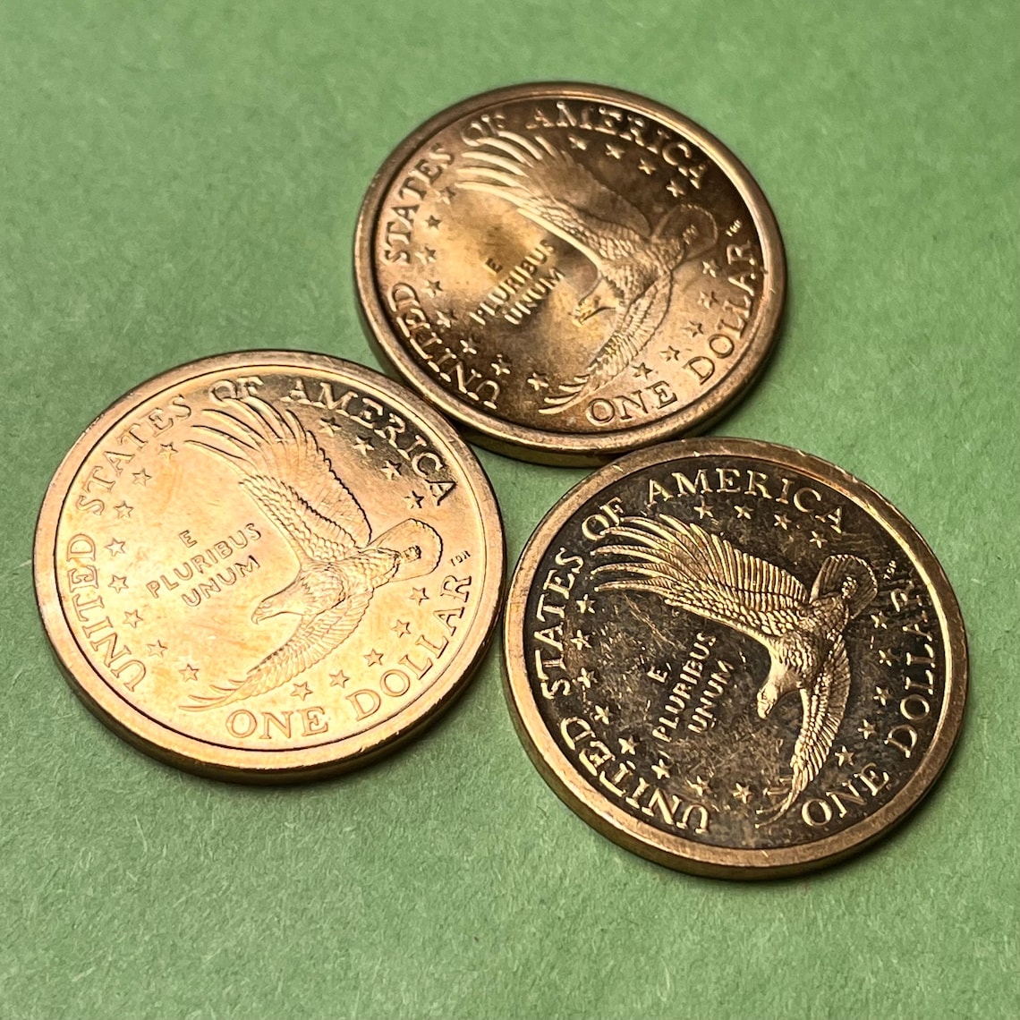 SACAGAWEA FIRST YEAR (2000) Issue High Grade Golden Dollar Coin ...