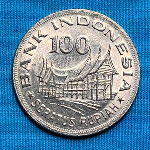 Indonesian Legendary Tree of Life & Forest of Prosperity 100 Rupiah Coin—Single Year Mintage/High Grade/Shipping Included!