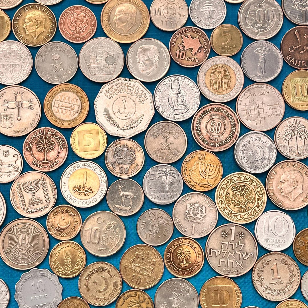 MIDDLE EASTERN Nations Sampler—12 (or 15) Unique Coin Sets