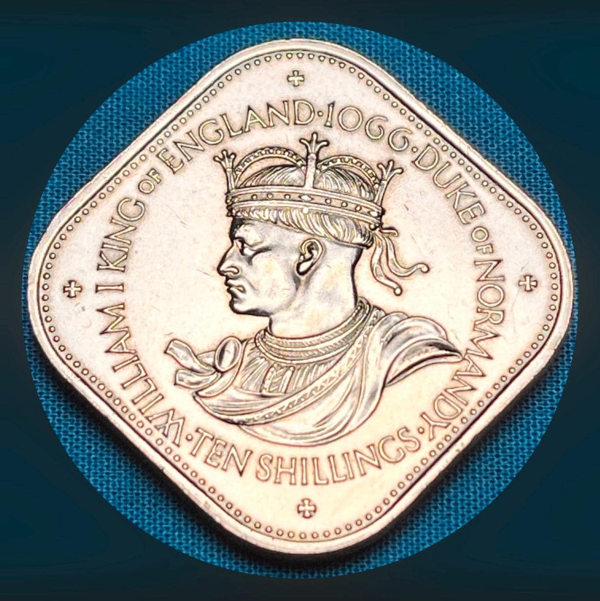 アイルランド 1966年 10Shilling 銀貨 1966 Ireland 10 Shilling-MS-.833 SILVER-Free USA Shipping-KM