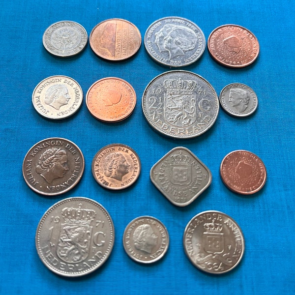 15 Unique Netherlands Coin Sets (Choose A, B, or C)—Shipping Included!