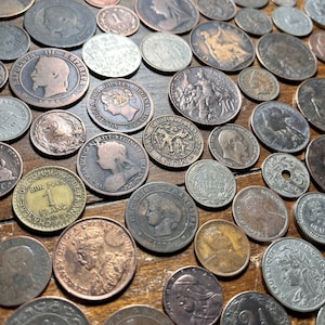 100+ Year Old Coins (Including U.S.)—Lots of 12 with SILVER/Limited Availability!