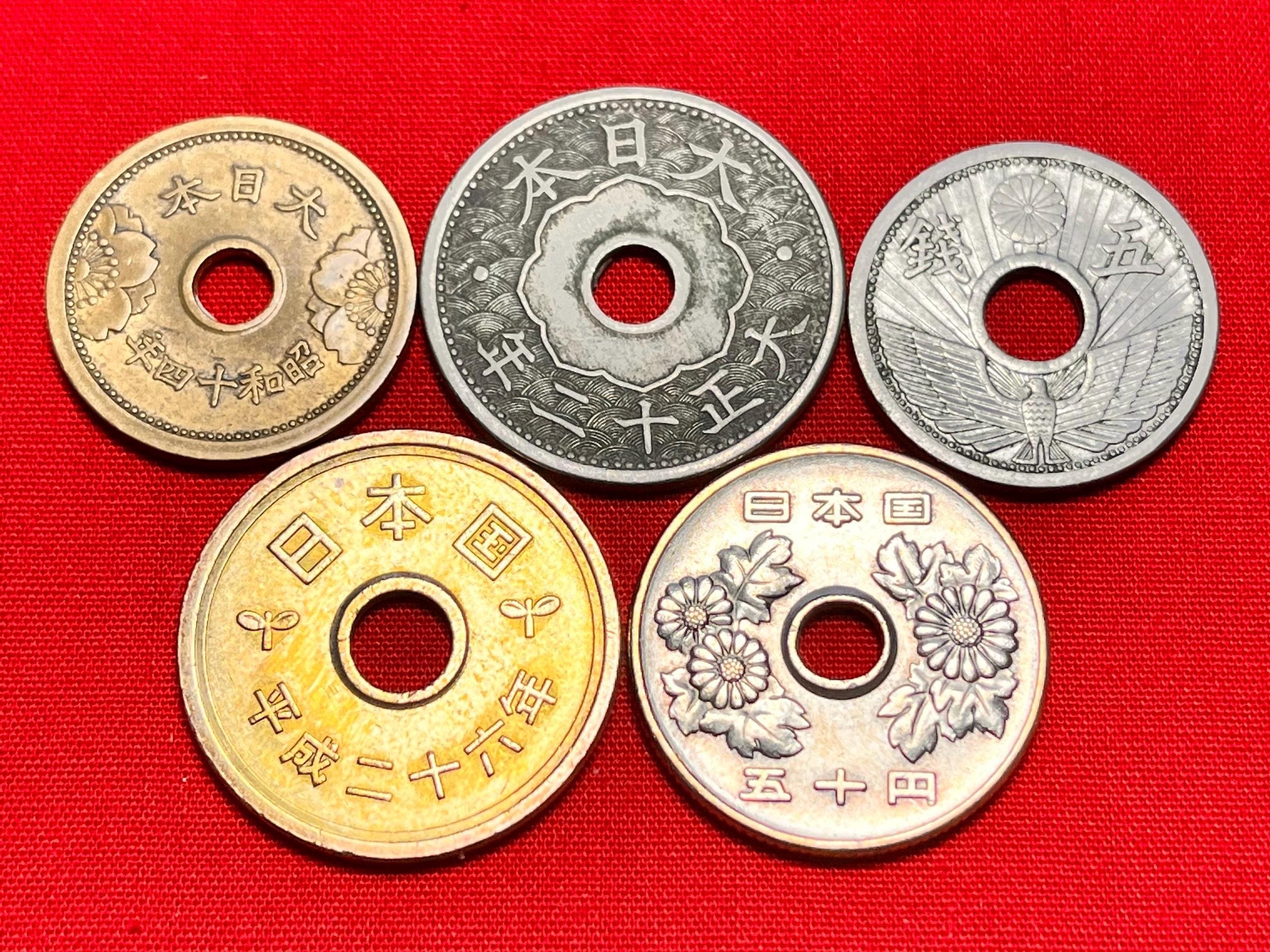 ピアス BirdtypeCatch aJapanesetype Qwinegrass Vintage Imperial JAPANESE Coin Set—limited Availability (read for