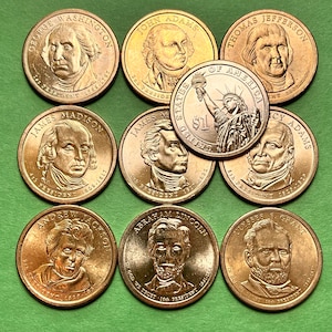 PICK Your President! Individual U.S. Presidential Golden Dollar Coins (See Your Choices)—High Grade/Shipping Included!