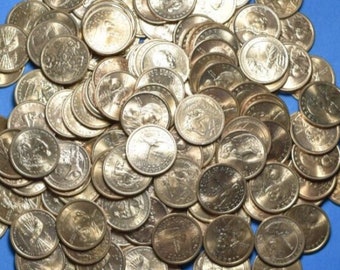 DISCOUNTED Surplus Special*: FULL Roll (25) Year 2000-01 SACAGAWEA Dollar Coins w/ 3 Upgrade Options (*w/ Purchase of any Other Shop Item)!