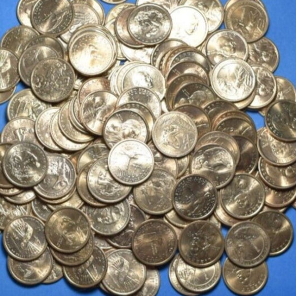 Full Tube (25) of Year 2000 Beautiful Sacagawea Dollar Coins (or Mix-n-Match)