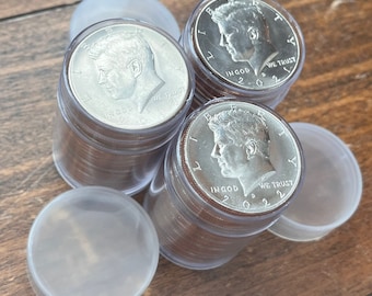 Full Tube of Low Mintage 21st Century Kennedy Halves (NIFC/AU-Brilliant Uncirculated!)--Limited Supply