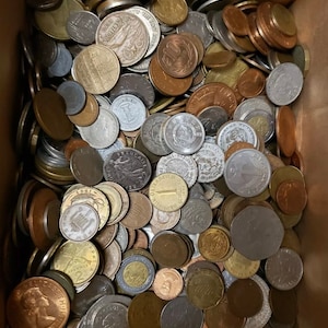 Assorted World Coins by the Pound!