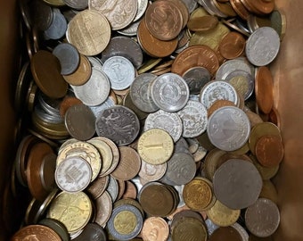 Assorted World Coins by the Pound!