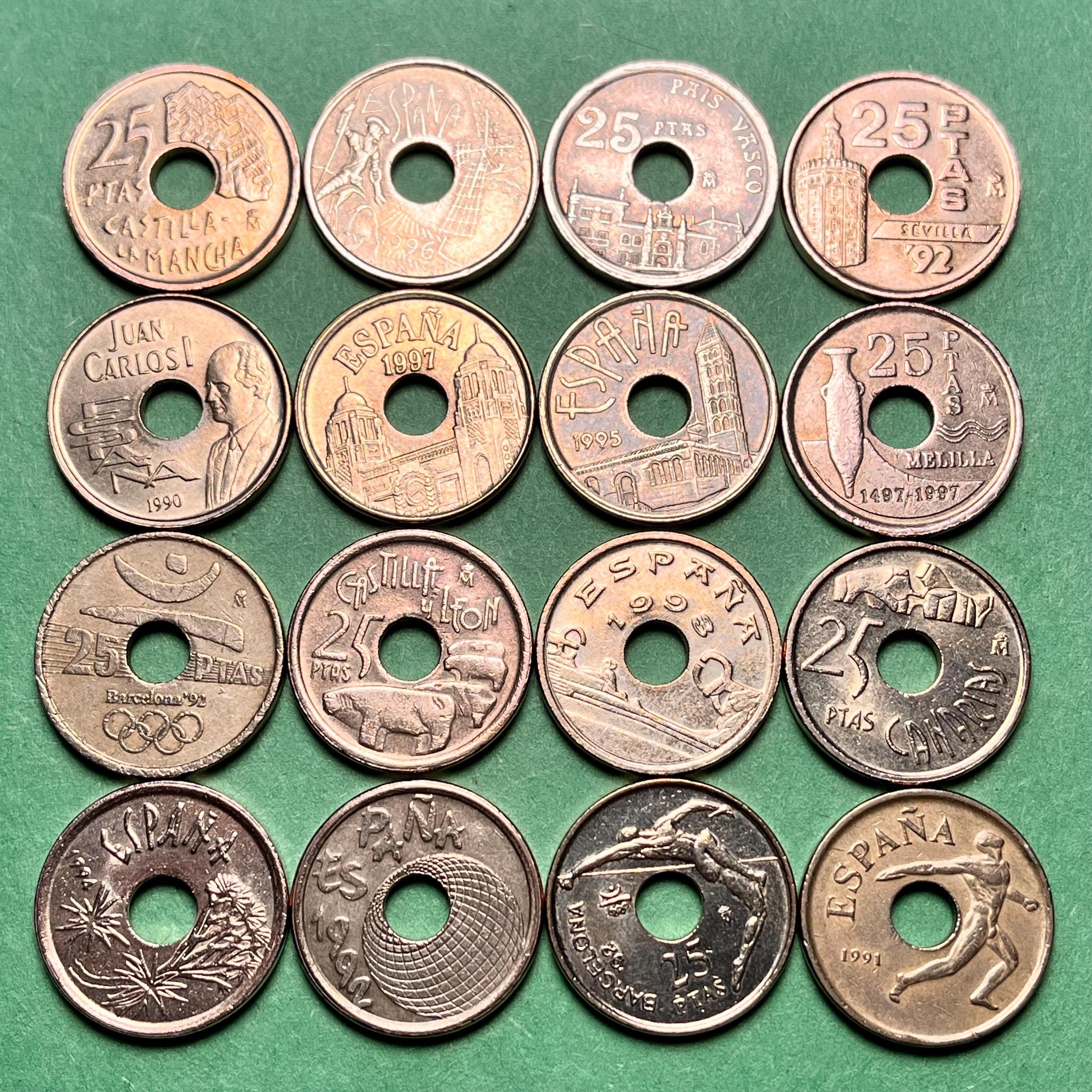 Spanish Coin With Hole - Etsy