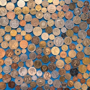 EUROPEAN Nations Sampler—25 Unique Coin Sets in Drawstring Pouch—U.K., Germany, France, Italy, Greece, Ireland, Netherlands, and more . . .