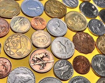 AFRICAN Animal Safari! CHOOSE Your 3, 5, 7, or 9 Coin Collection (Lions, Zebras, Elephants, Giraffes, Majestic Birds, etc)—FREE Shipping!