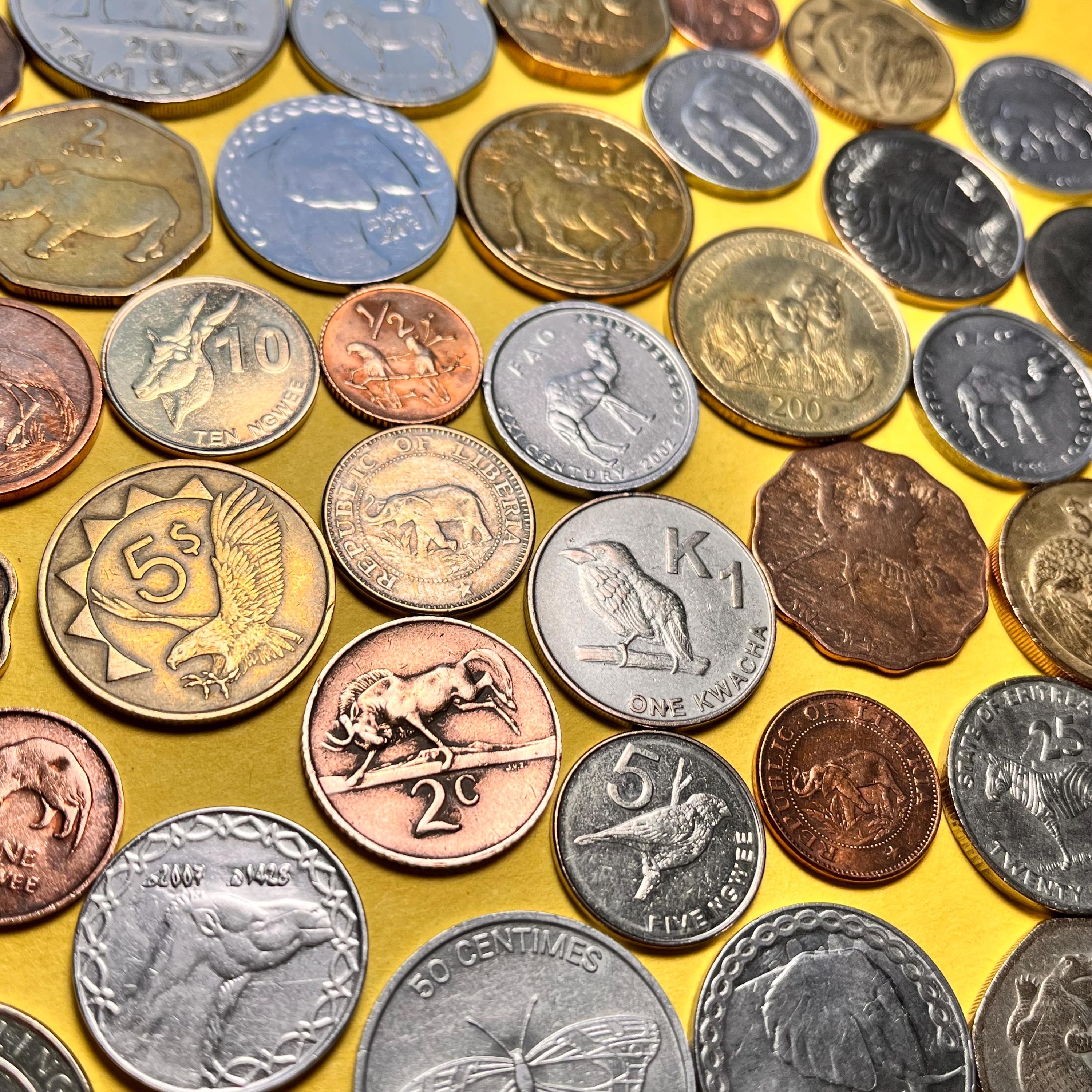 AFRICAN Animals 9-coin Collections (set A Thru H or Mystery Lots