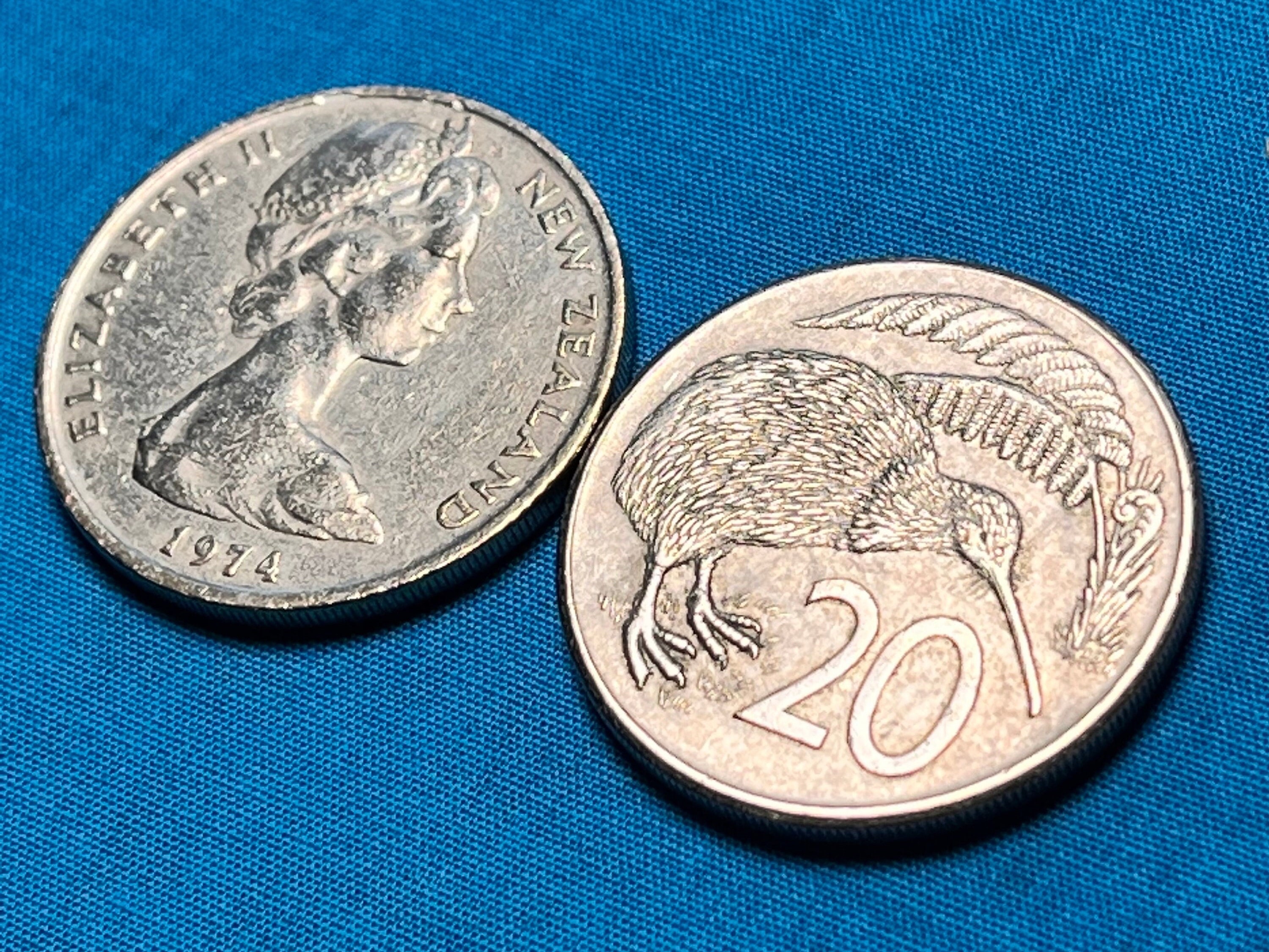 ONE Vintage (1960s-80s) New Zealand Large Flightless KIWI Bird 20