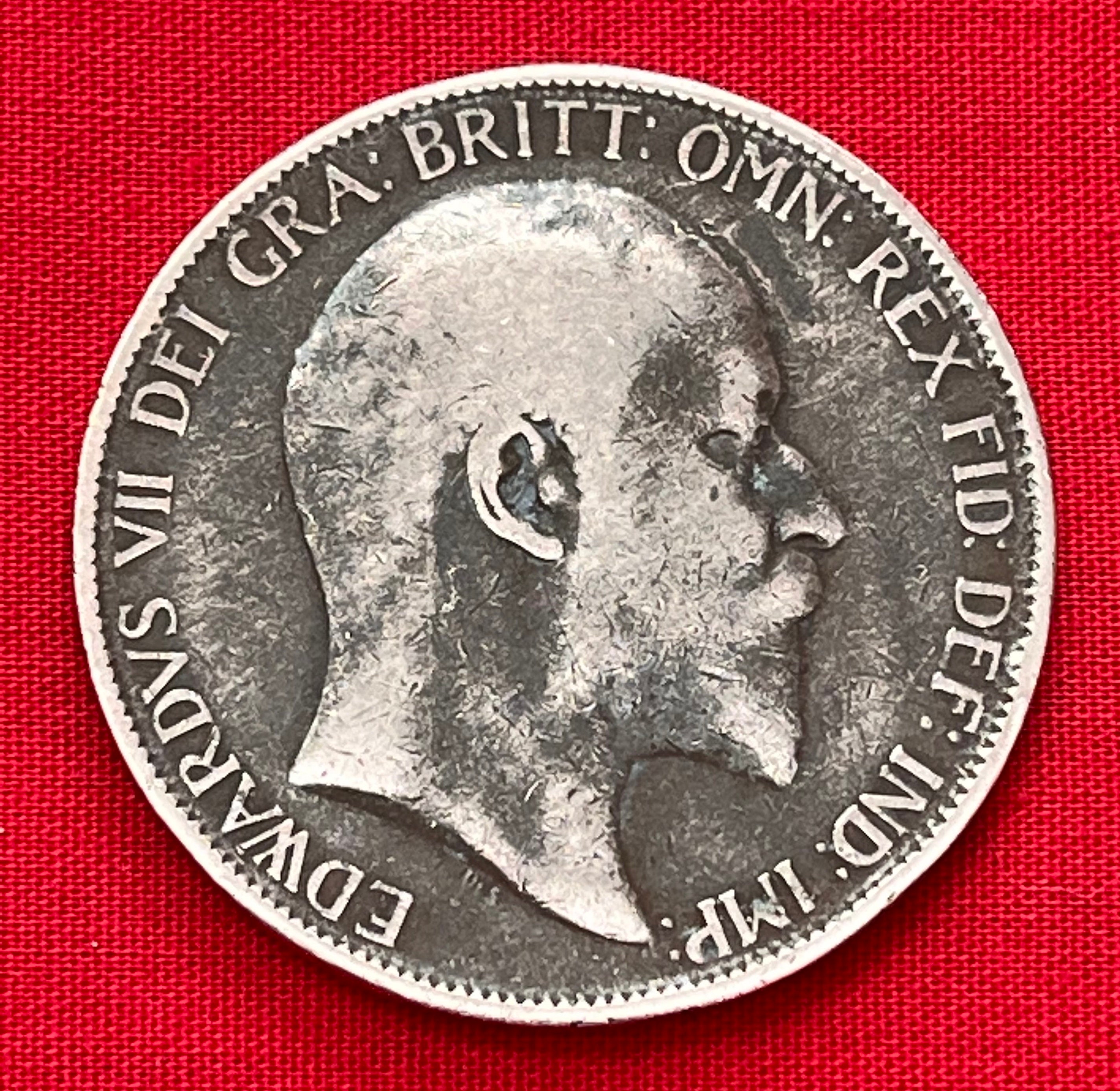 King Edward VII, British Defender of the Faith (and Seated