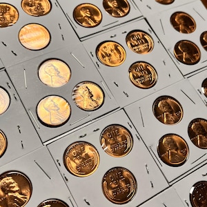 BRILLIANT, Uncirculated FINAL Years Wheat Cent Trio (1956-58) in Coin Flip—LIMITED Availability/Denver Mint/Free Shipping!