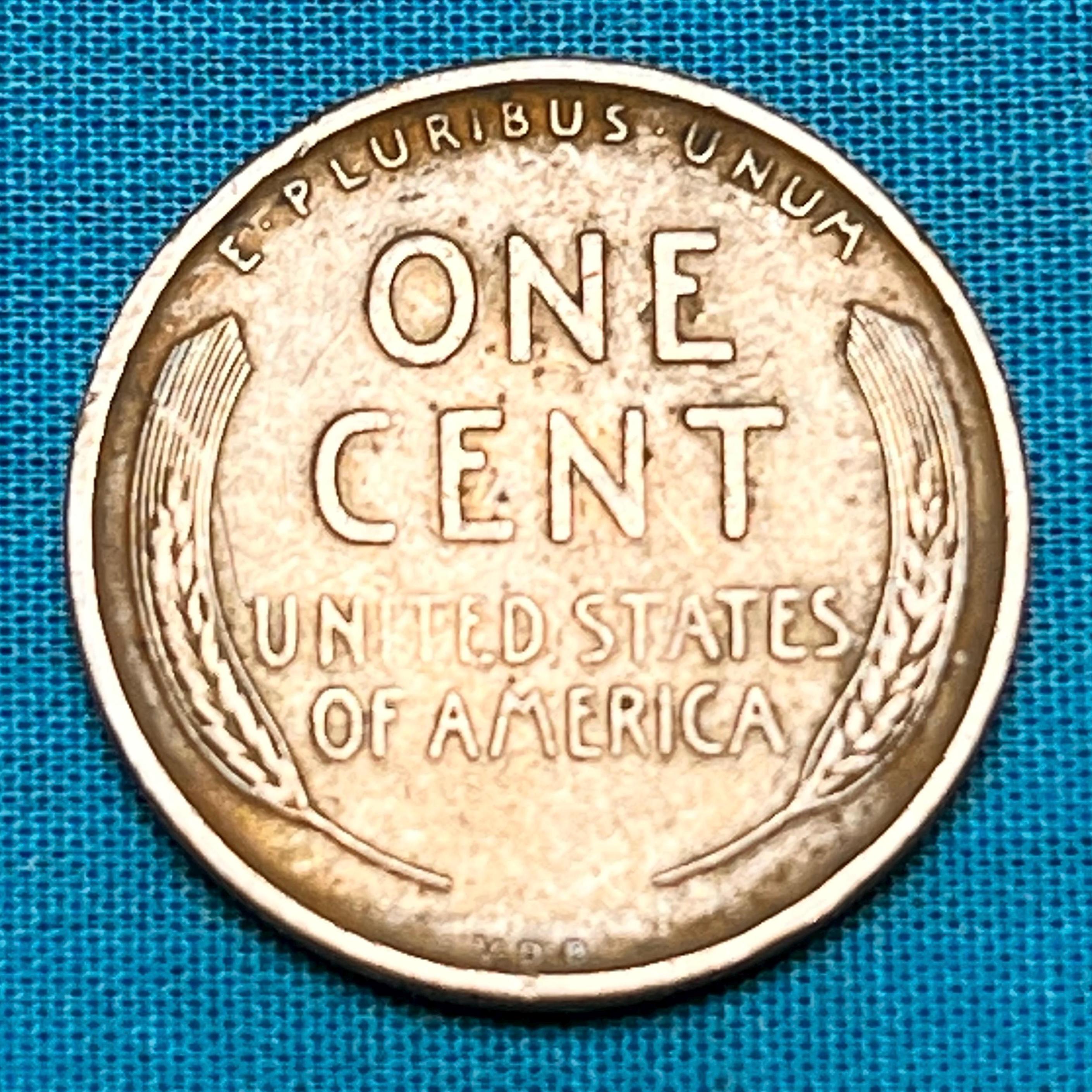 One Ultra-rare 1909-VDB Lincoln Wheat Penny—first Year Issue