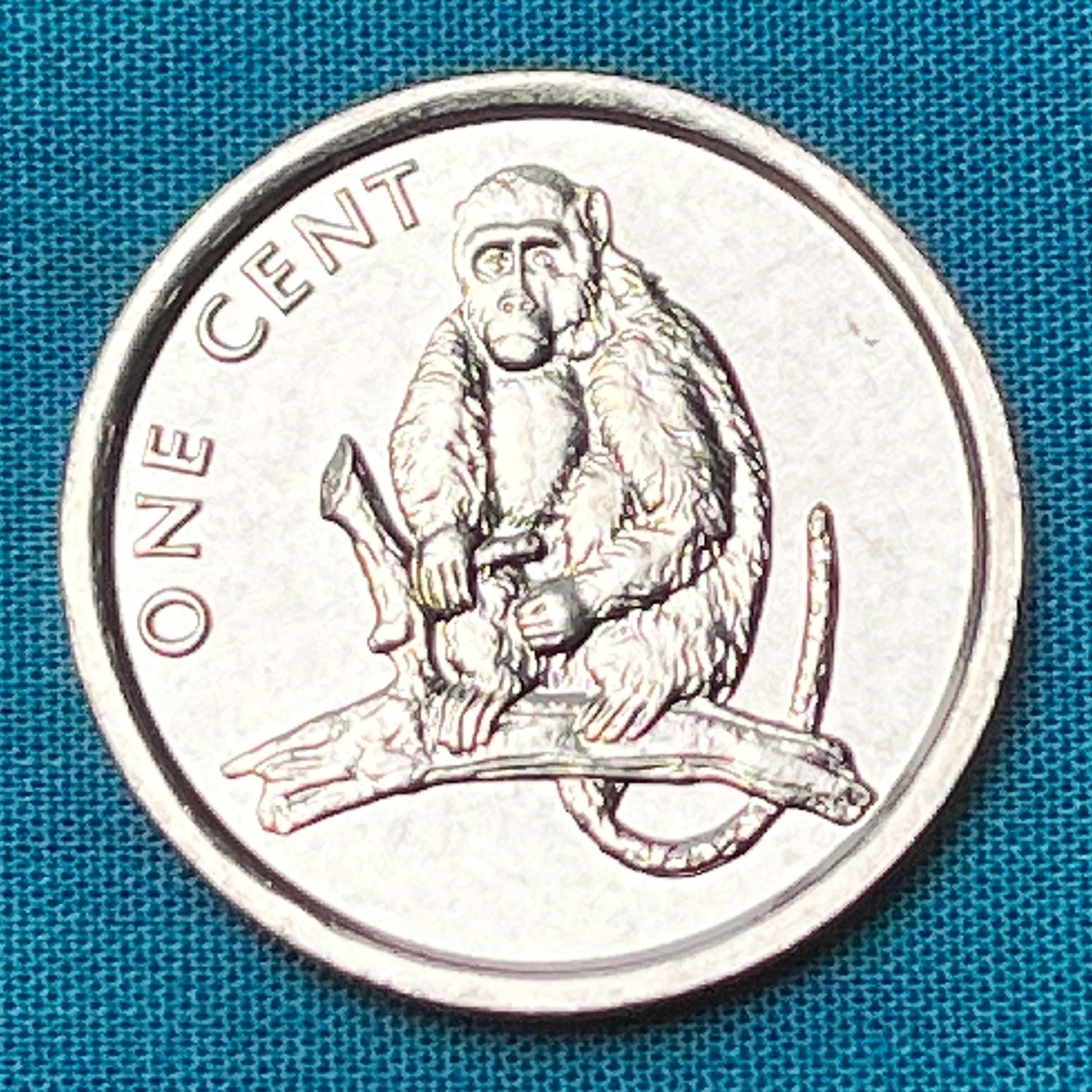 SINGLE Year (2003) Issue Cook Islands One Cent Commemorative