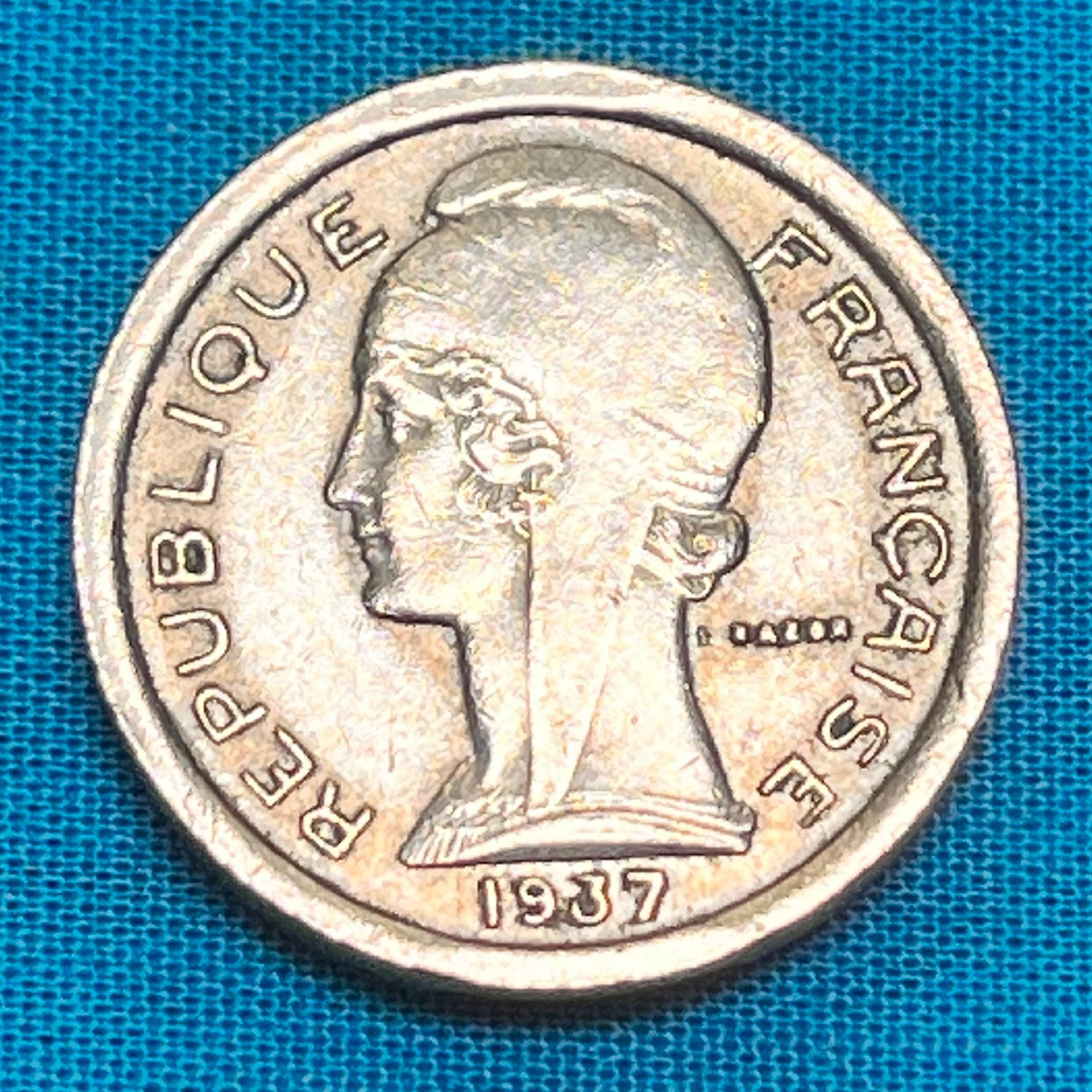 RARE 1937 French Pay PHONE Token—See Images/FREE Shipping/High Grade/Only Available!