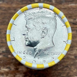 DISCOUNTED: Surplus Special (READ Details)*—One 2023 Brilliant, UNCIRCULATED Kennedy Roll (*with Purchase of Other Shop Item)