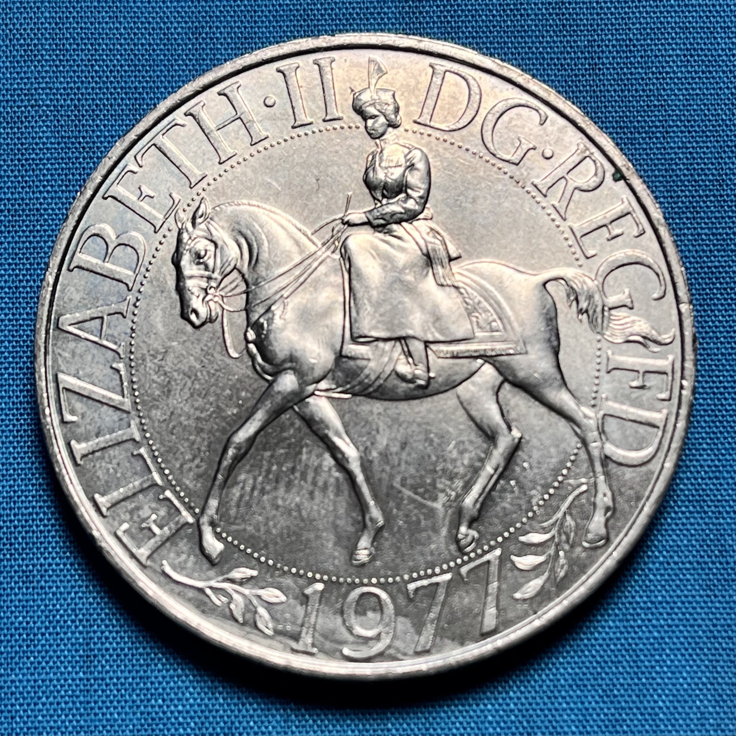 Silver Jubilee of Reign Queen Elizabeth II Commemorative, High