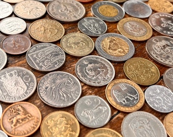 20 LION-Themed World Coins—Africa, Europe, Middle East, Scandinavia, Asia, Great Britain—LIMITED Availability!