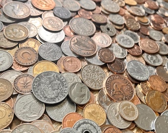 CHOOSE Your Set of 12 OLD (60+ Years) World Coins—(A, B, C, D or Mystery)/Shipping Included!