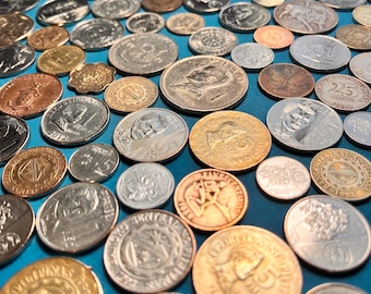 PHILIPPINES/Filipino Vintage Set—10 Different Pieces Lots with Square Coin Upgrade (FREE Shipping)!