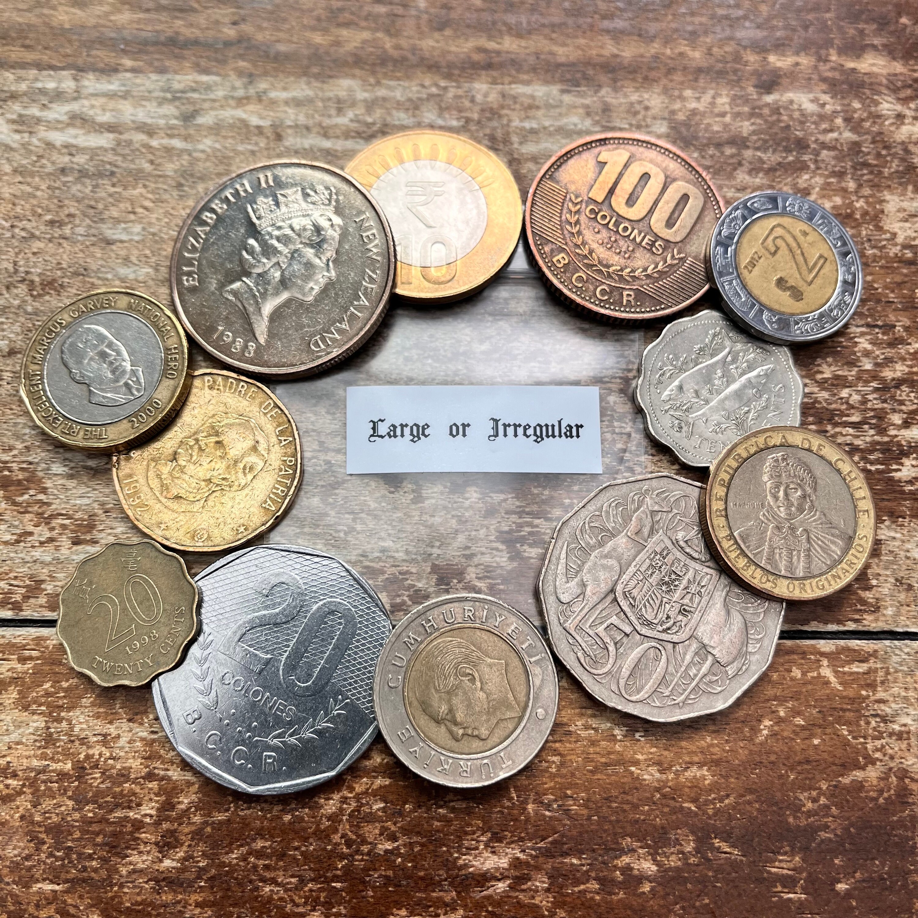200 World Coin Starter Kit (w/ Choice of Colorful Pouch