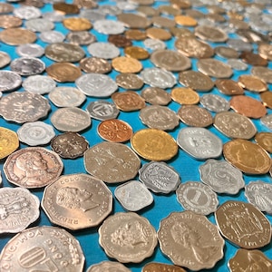 12 Irregular Shaped World Coins with Optional SQUARE Coin UPGRADE—FREE Shipping!