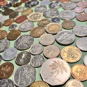 FLORA Themed Coin Sampler (Trees, Flowers, Plants, Crops): CHOOSE 12 or 15 Unique Pieces/FREE Shipping!