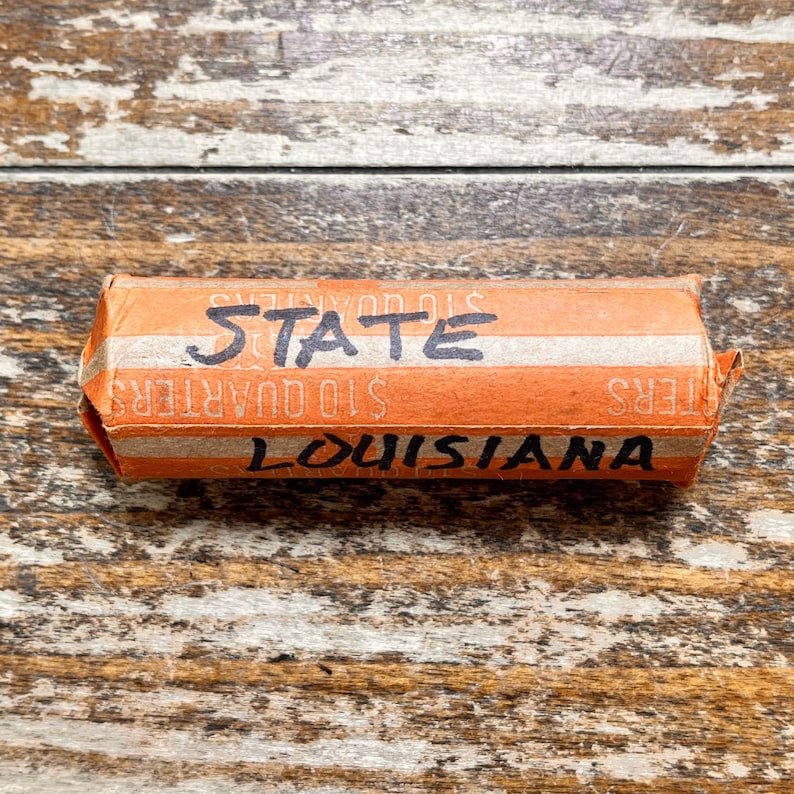 State Test Mints INHERITED State Quarter Rolls (1999-2008 Circulated Philadelphia/denver ...