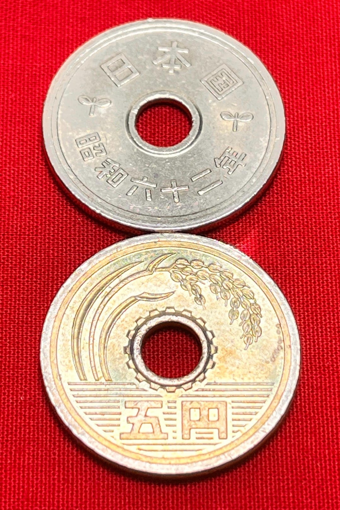 釣下型金幣　１尺 神社　小さなキズあり il_1080xN.6786257697_bhot.jpg
