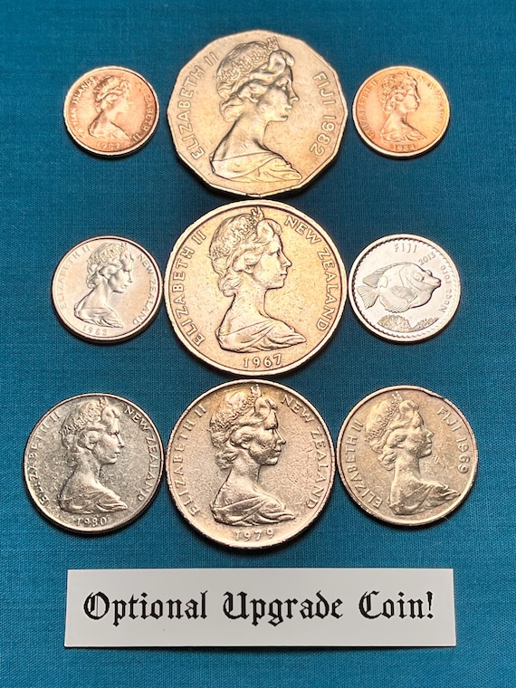 AUSTRALIAN 5-coin Set With Optional New Zealand/fiji Add-ons—free