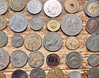 UNIQUE (One-of-a-Kind) 10-Country Coin Collections (Older, Rarer, Higher Grade)—CHOOSE Your Set/Free Shipping!